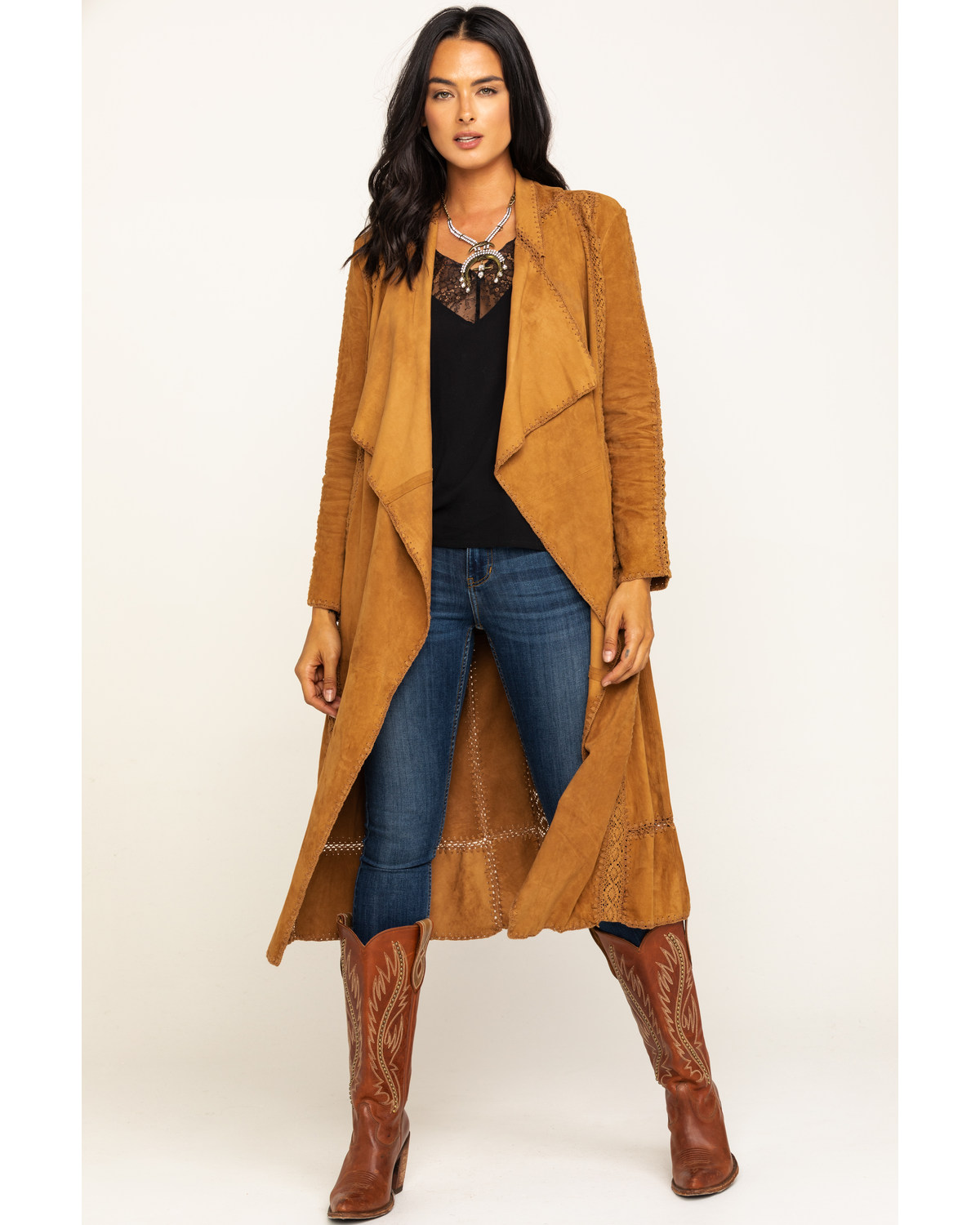 Suede coats