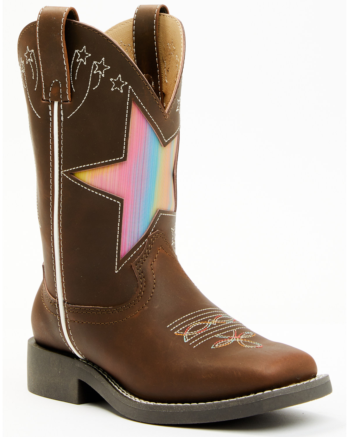 Shyanne Girls' Superstar Western Boots - Broad Square Toe