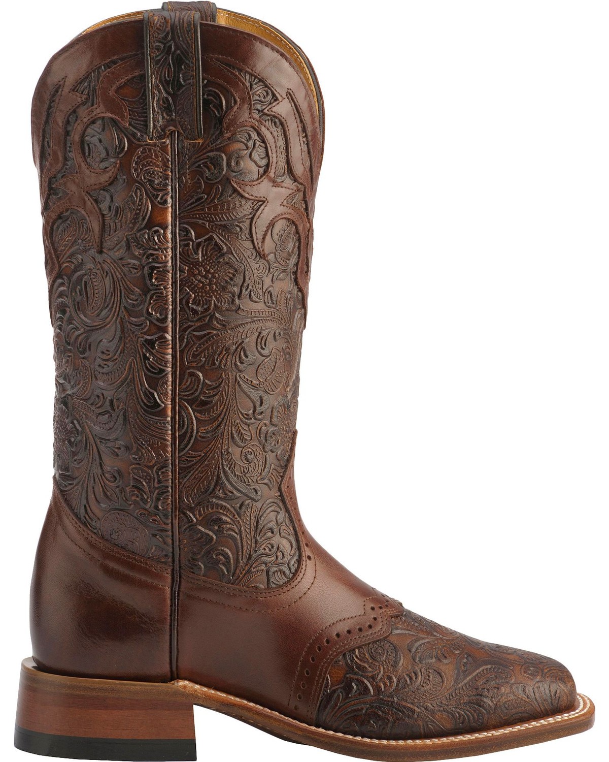 womens hand tooled boots