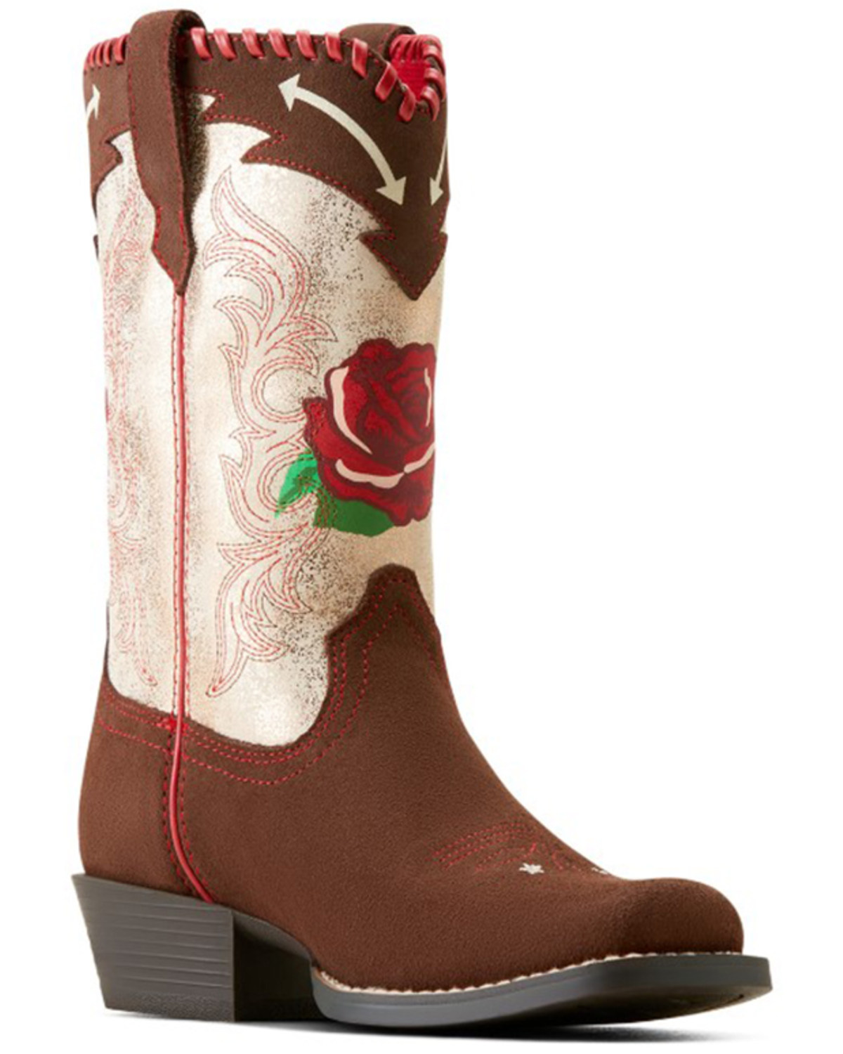 Ariat X Rodeo Quincy Girls' Futurity Western Boots - Square Toe