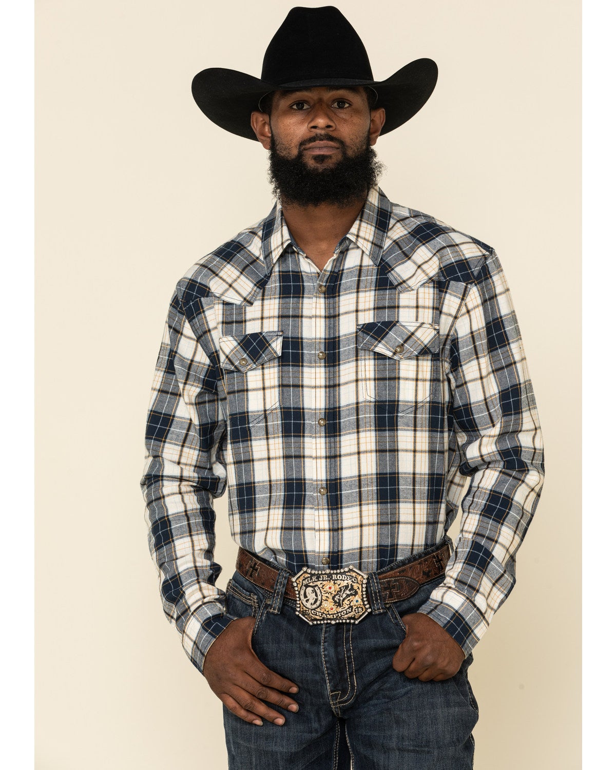 Cody James Men's Pinhurst Plaid Long 