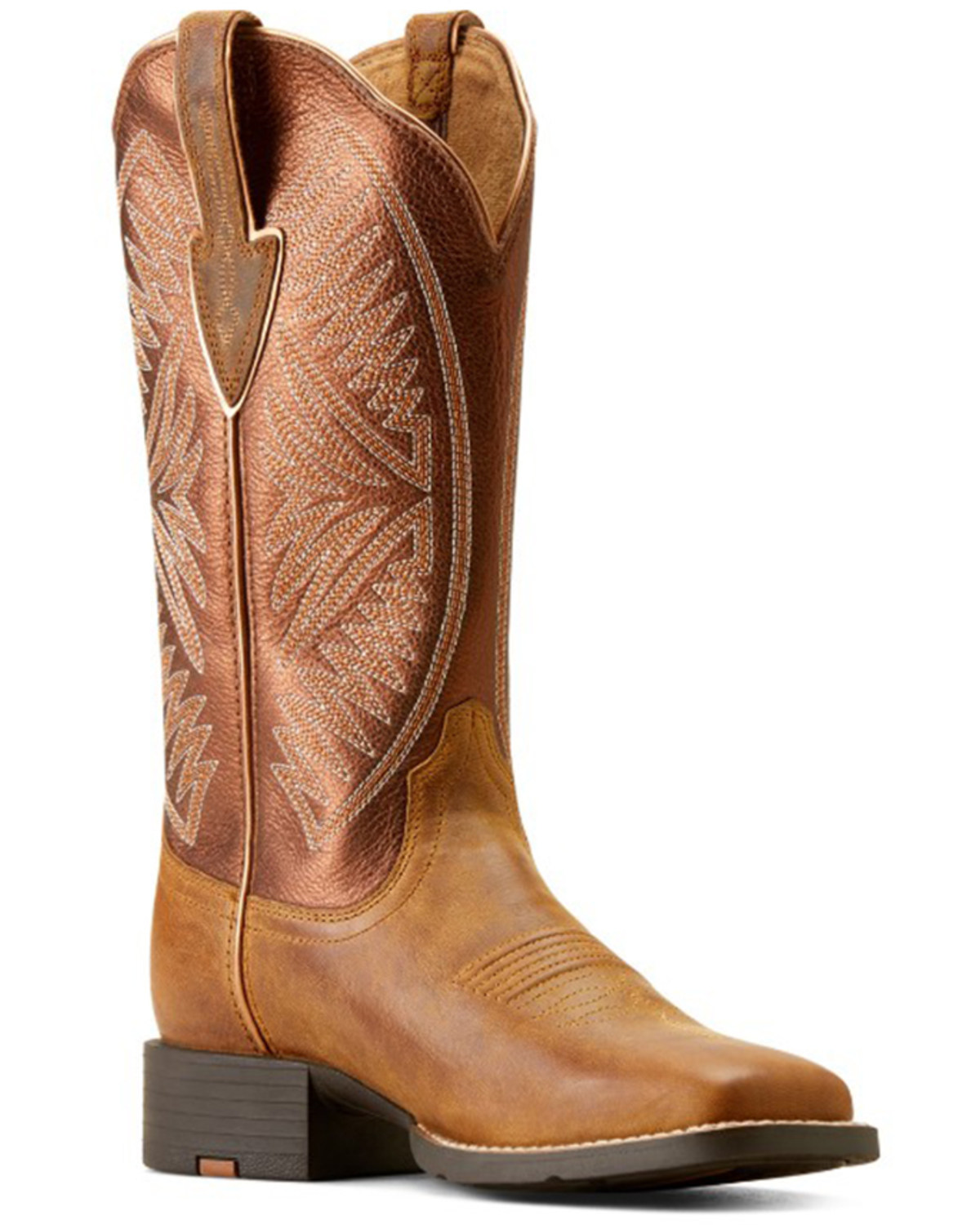 Ariat Women s Round Up Ruidoso Performance Western Boots Broad Square Toe Alexandria Mall