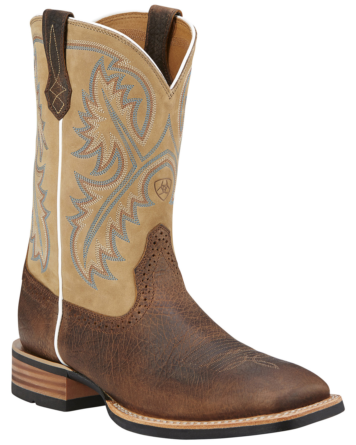 Ariat Men's Quickdraw 11" Western Performance Boots - Broad Square Toe