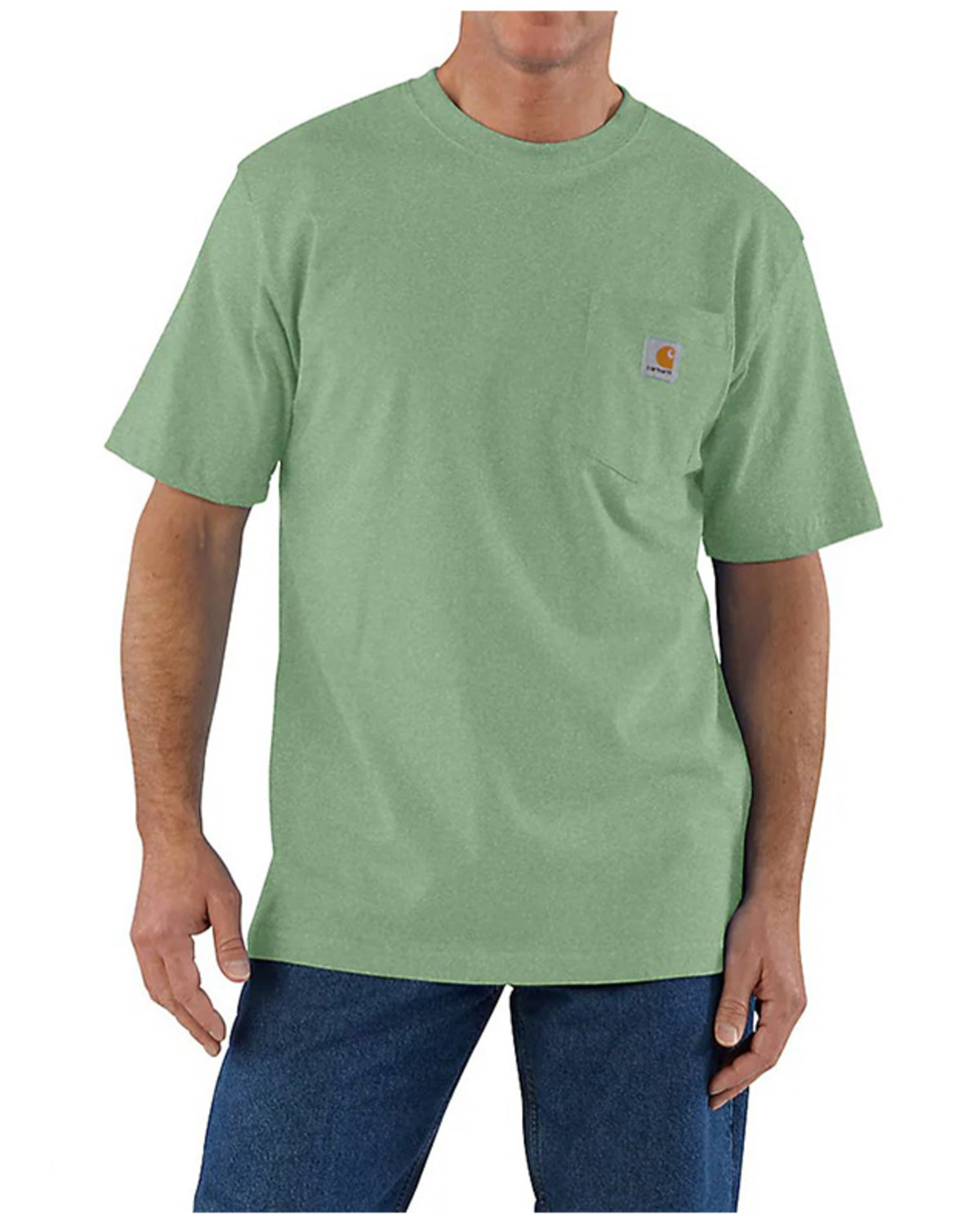 Carhartt Men's Loose Fit Heavyweight Short Sleeve Pocket T-Shirt