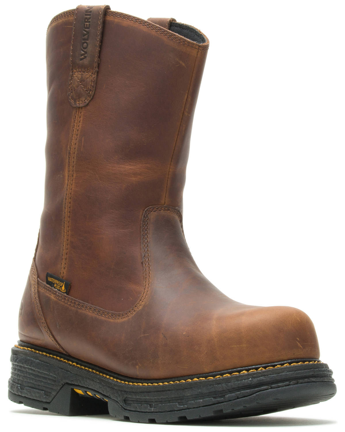 Wolverine Men's Hellcat Waterproof Western Work Boots - Composite Toe