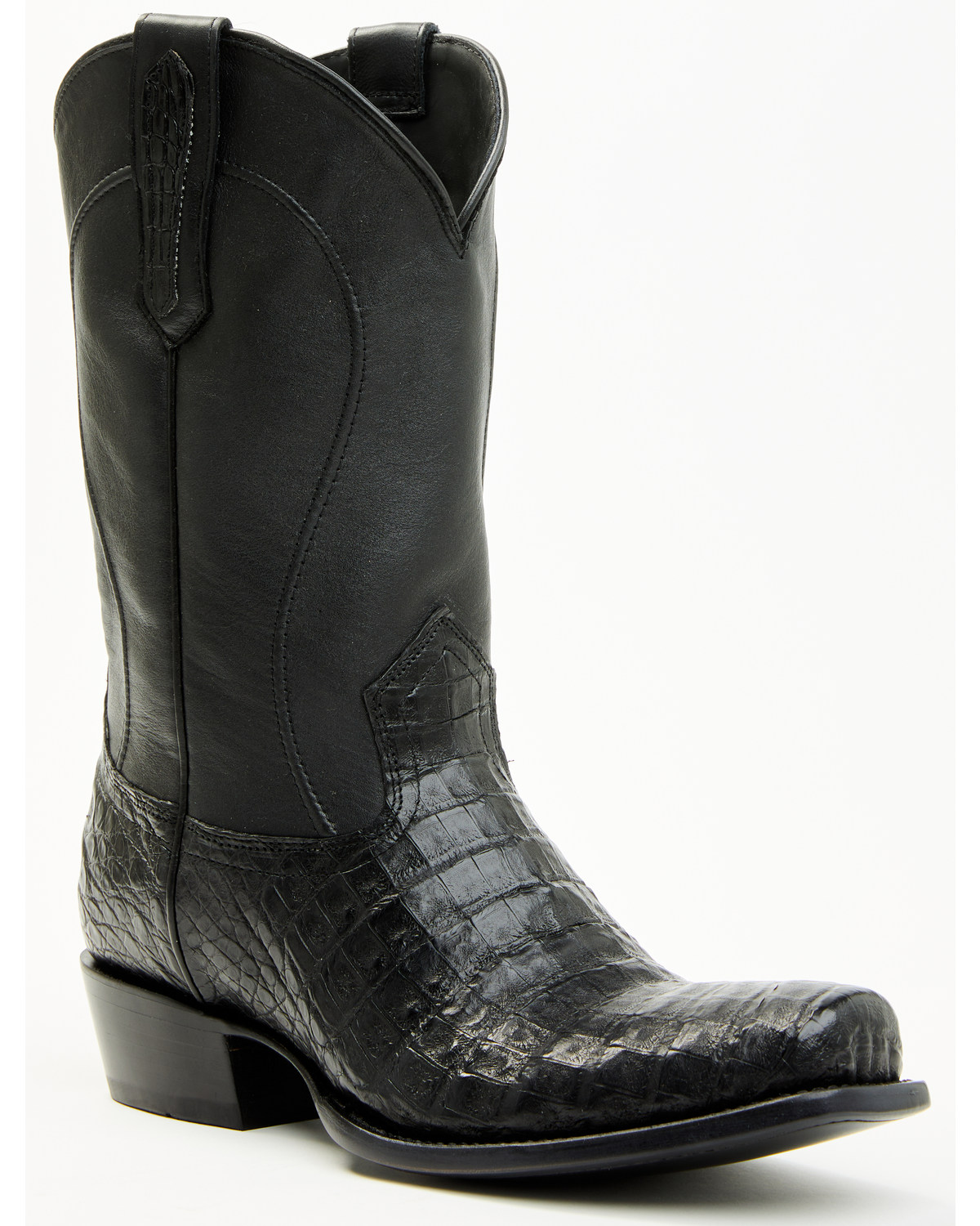 Cody James Black 1978 Men s Mason Exotic Caiman Belly Western Boots Square Toe Mall of America