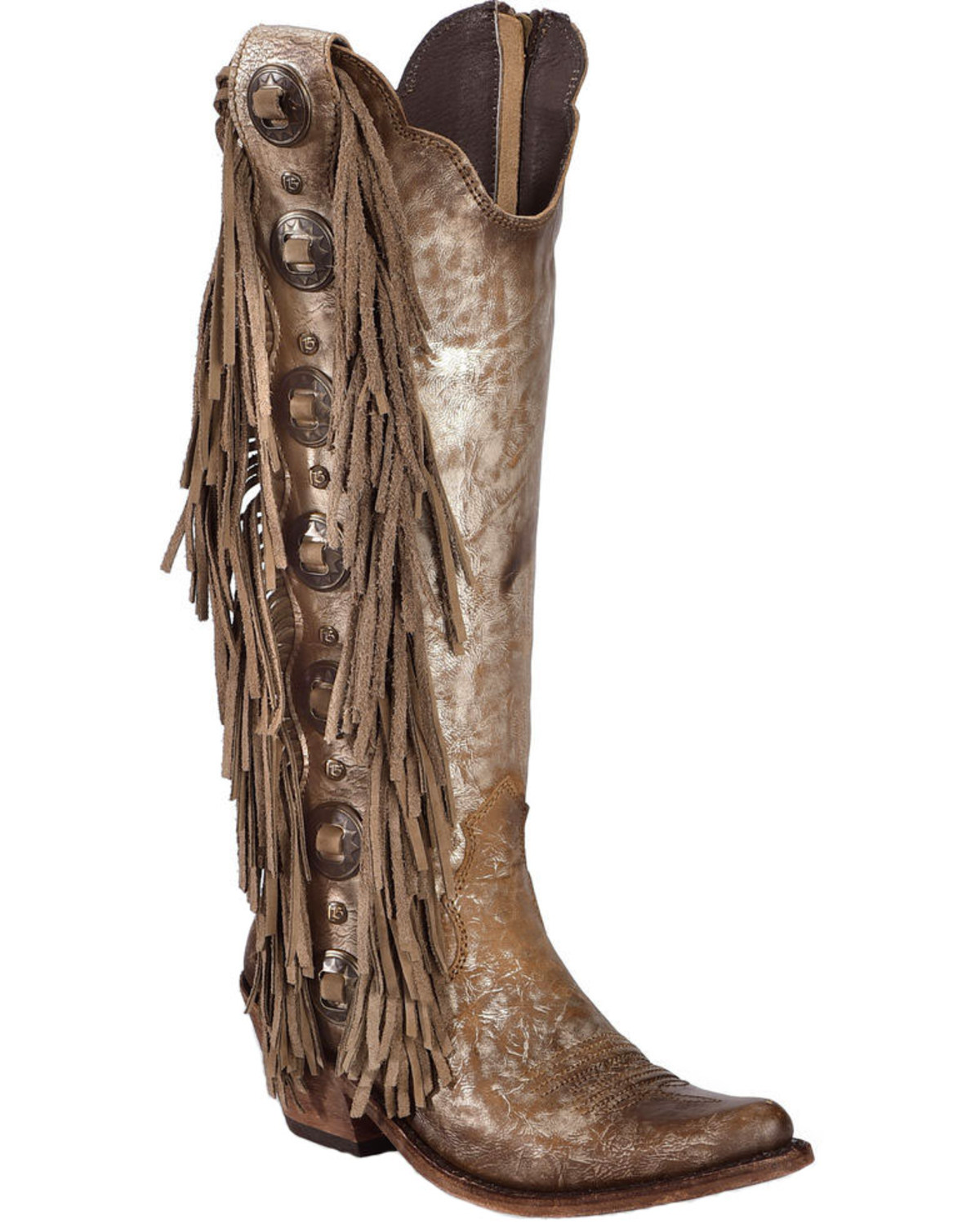 liberty fringe boots