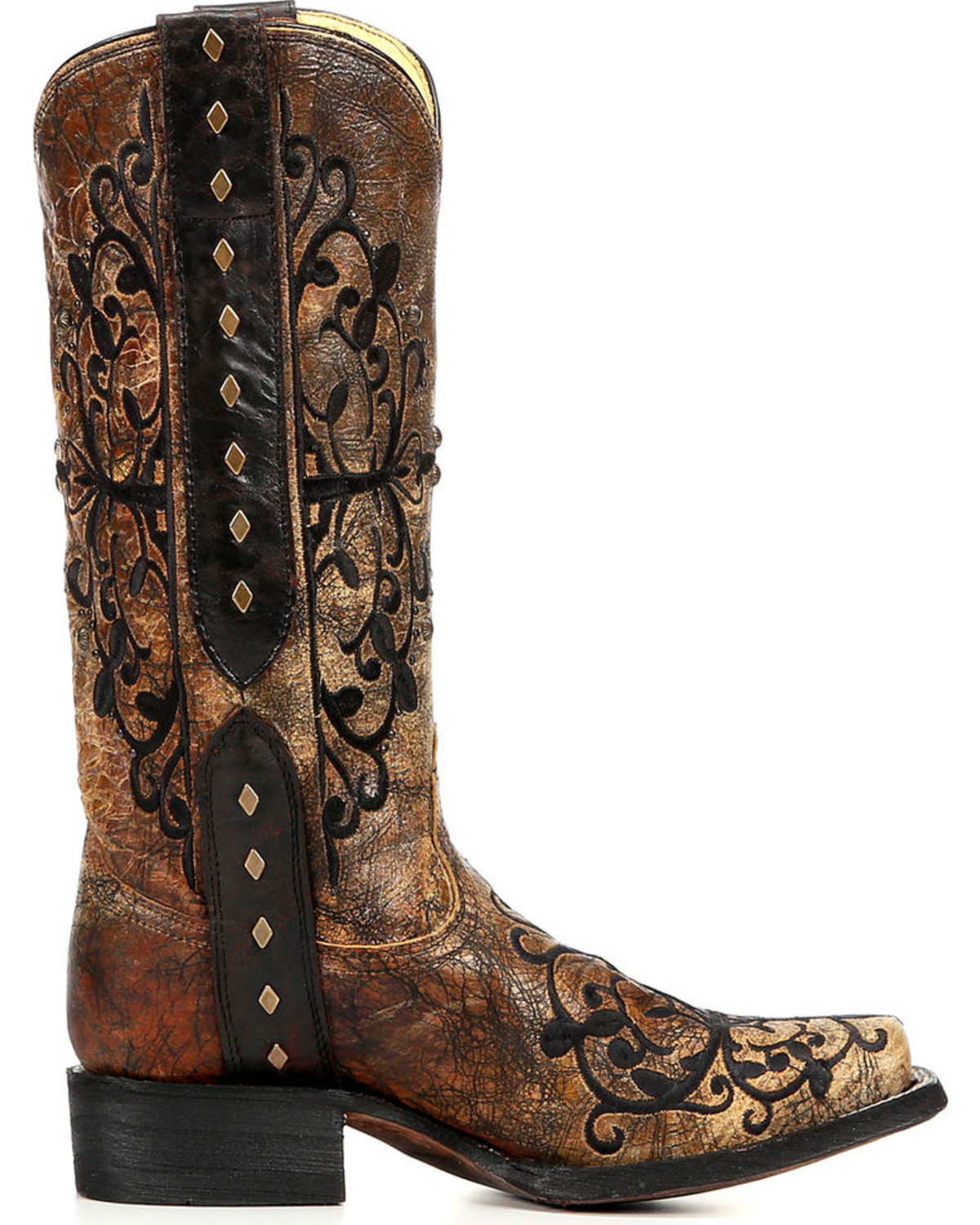 Corral Women's Embroidered and Stud Western Boots | Boot Barn
