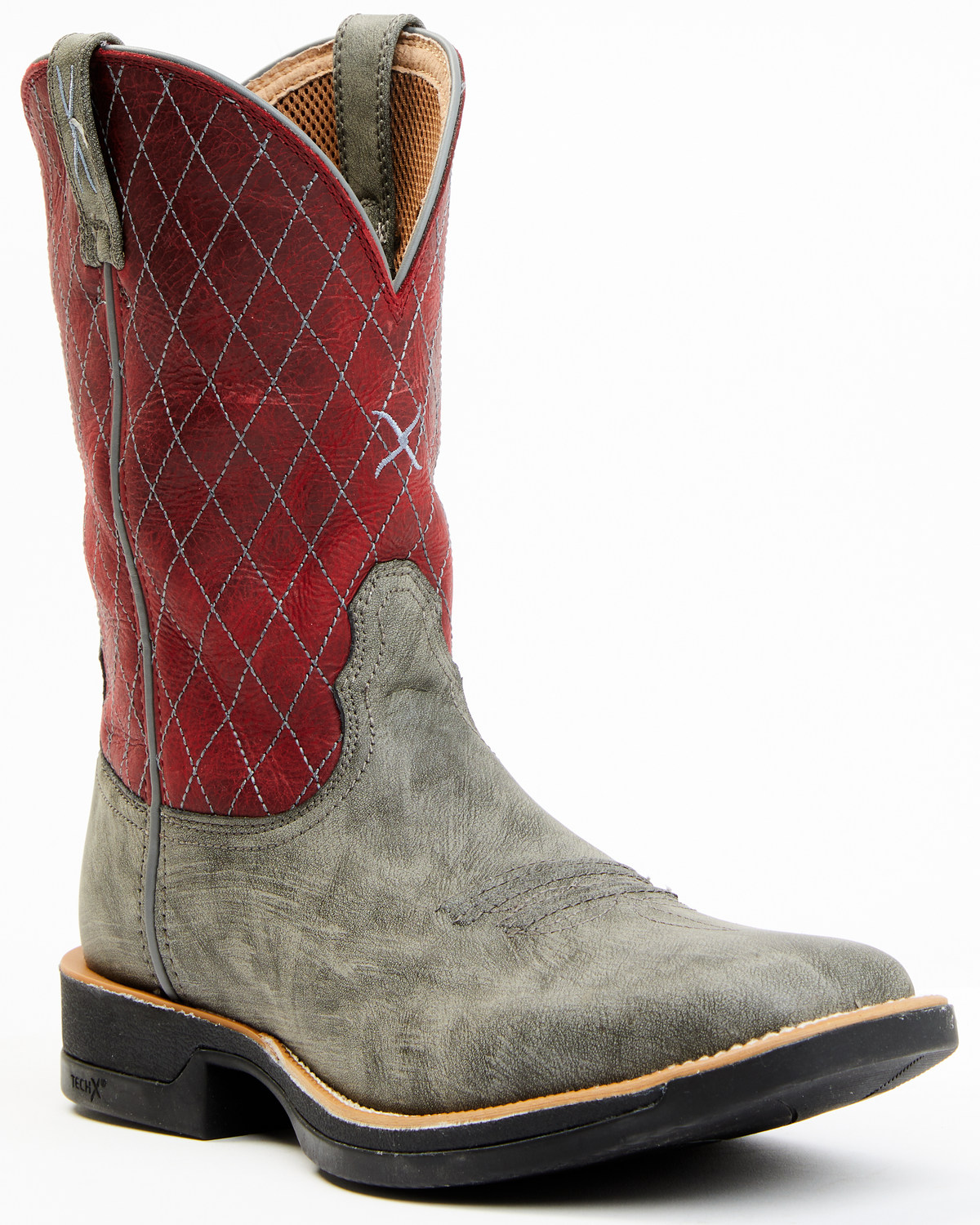 Twisted X Men's Tech Performance Western Boot - Broad Square Toe
