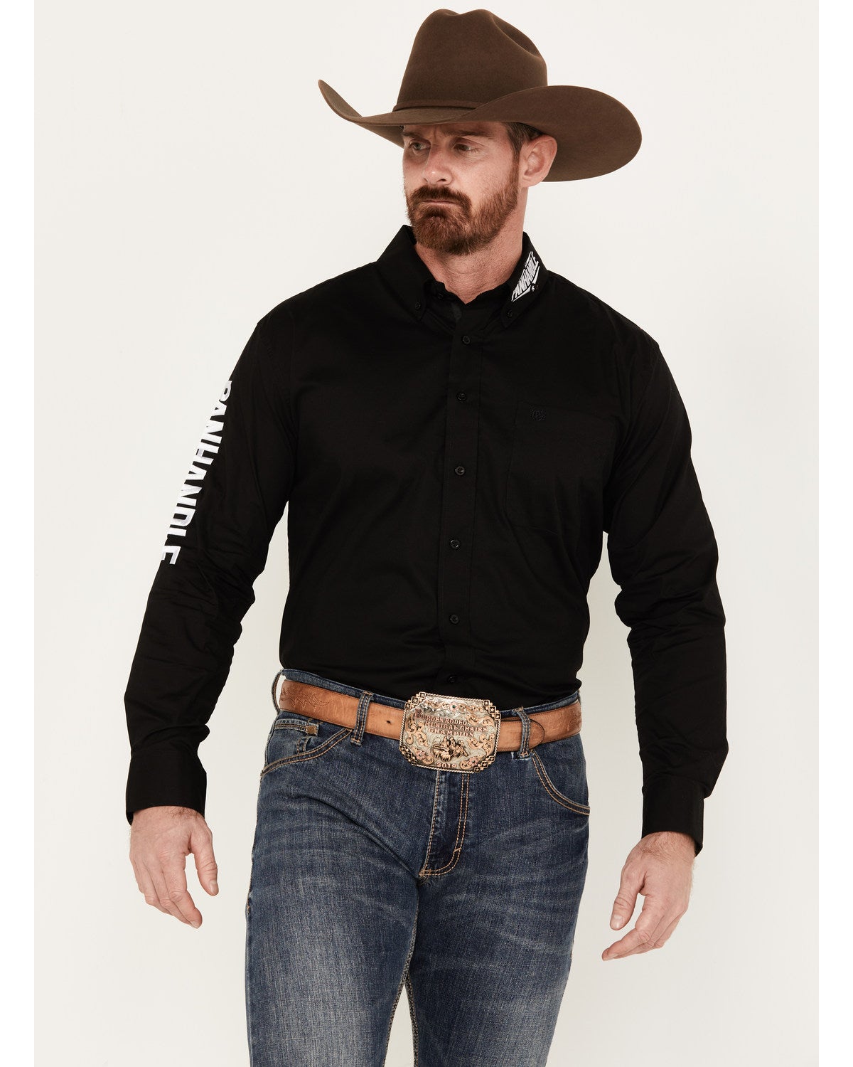 panhandle button up