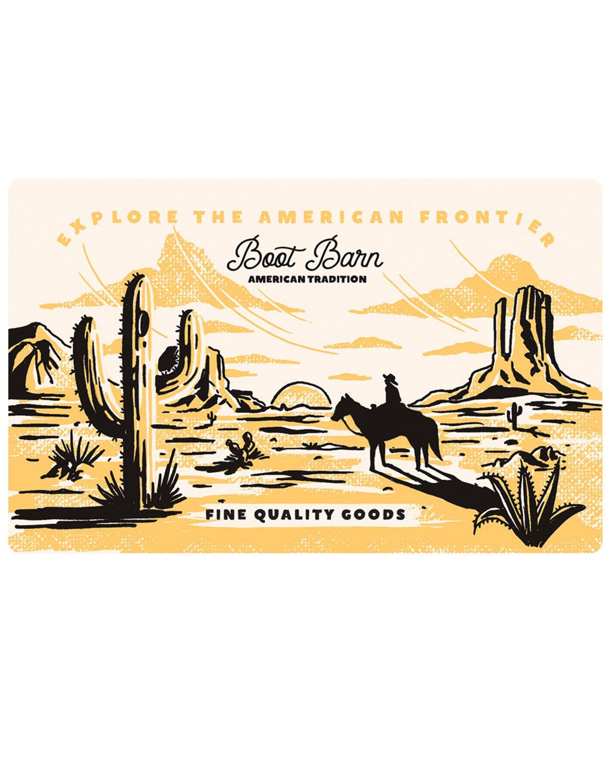 Boot Barn® American Frontier Gift Card
