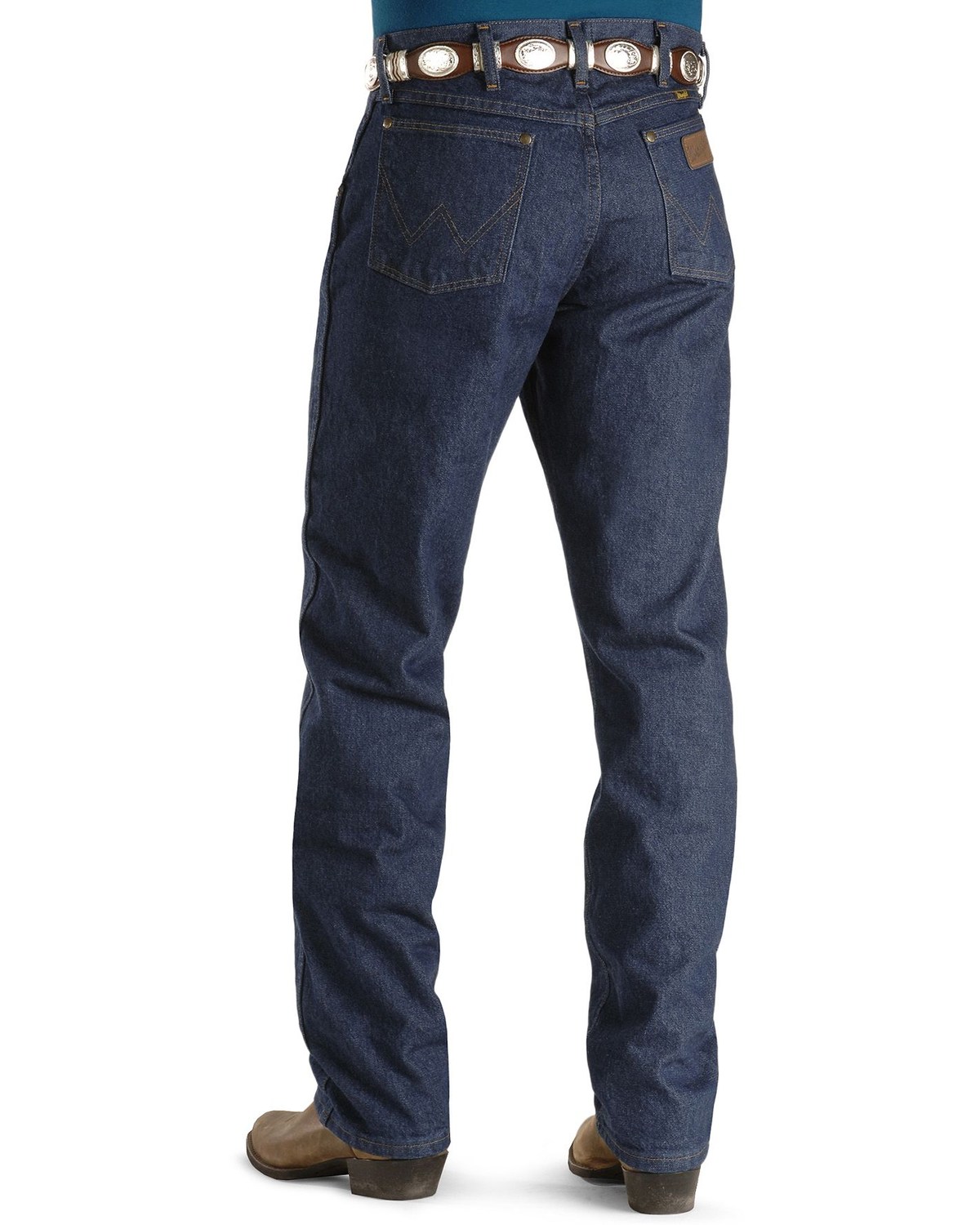 Wrangler Men's 47MWZ Original Fit Prewashed Jeans - 44" to 50" Waist